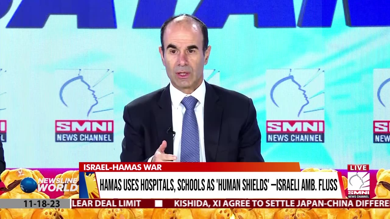 Hamas uses hospitals, schools as 'human shields' —Israeli Amb. Fluss