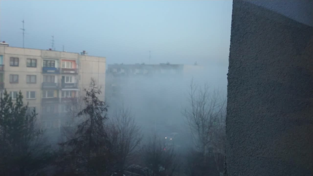 Mgła zamglenie fog