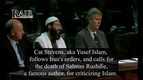 American Singer Cat Stevens aka Yusuf Islam Wanted Salman Rushdie Dead