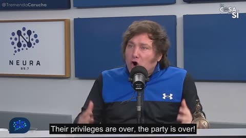 Javier Milei on politicians