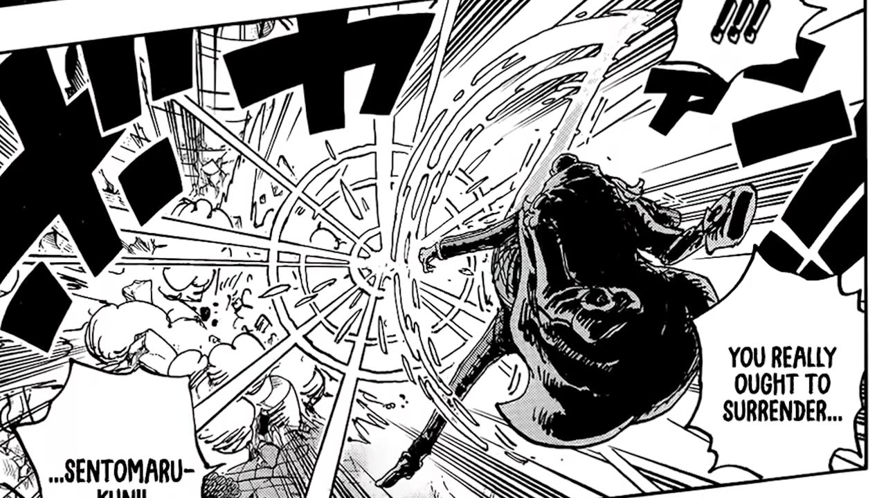 Luffy defeats Kizaru