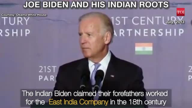 When joe biden meet his indian Roots