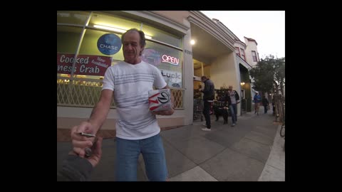 Homeless GoPro - conversation