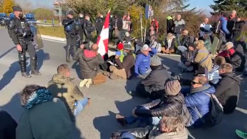 Manifestation Annecy le 06 11 2021