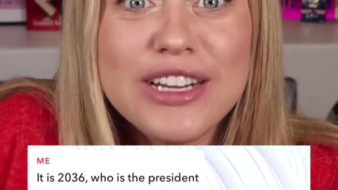Does Snapchat AI know something we don’t about the 2024 election?Ask him about the next president.