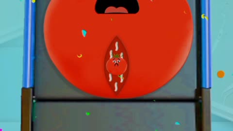 Cartoon tomato