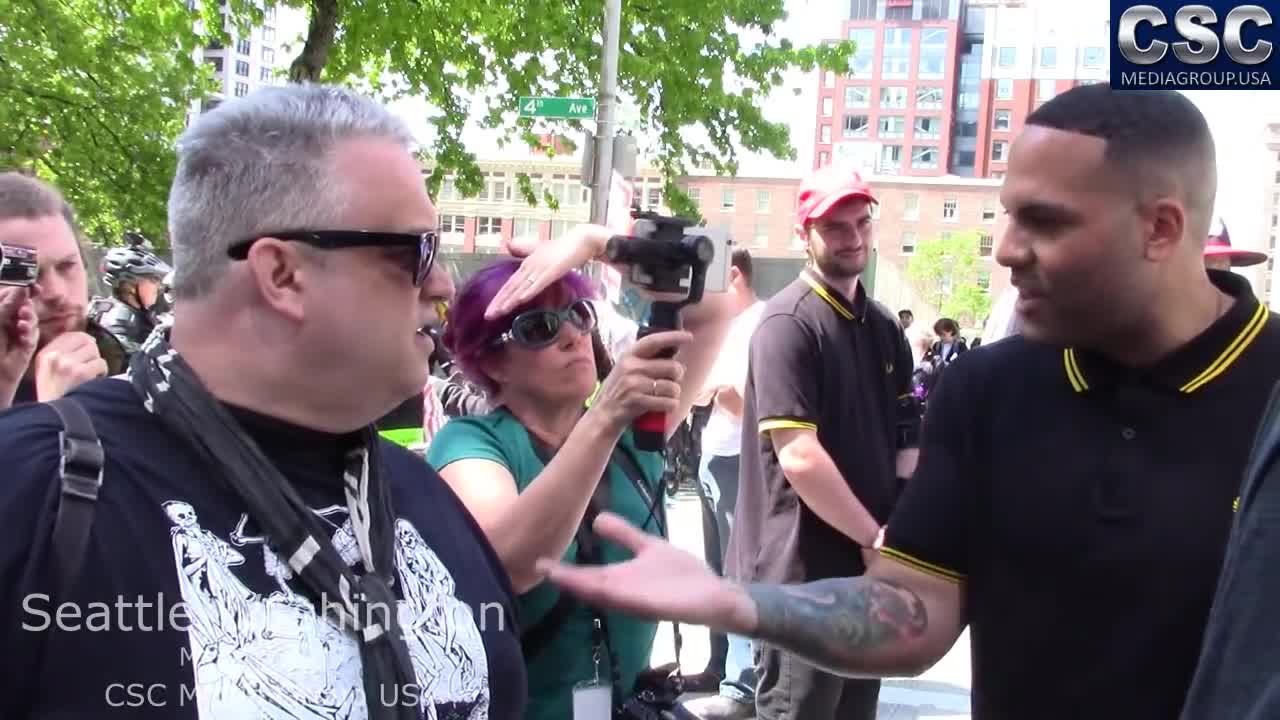 Ignorant Liberal Gets Schooled On What Sharia Law Actually Is At Seattle MarchAgainstSharia