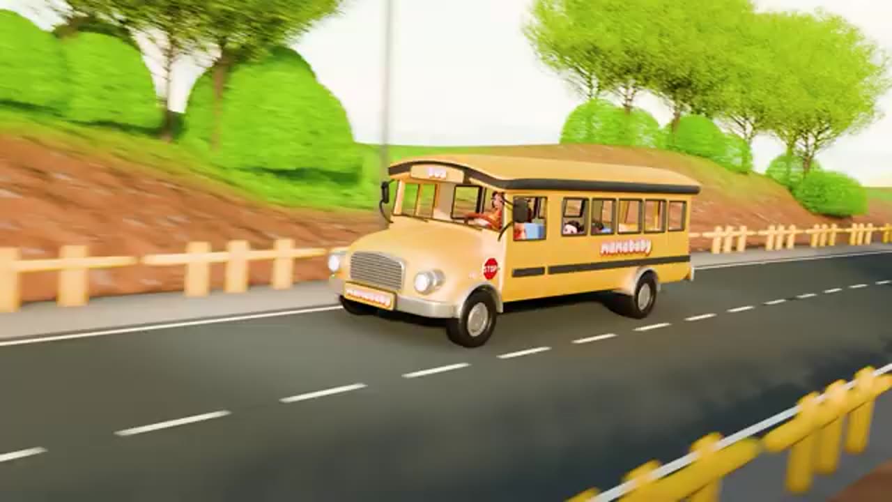 The wheels on the bus-Nursery Rhymes for Kids