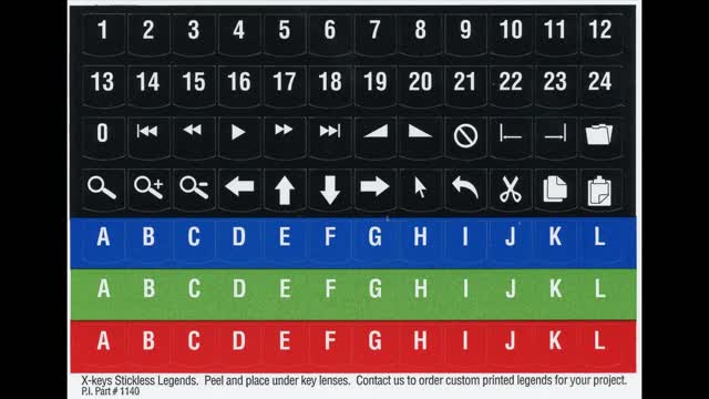 X-keys Shortcut maker Programmable Keypads and Keyboards 80 Key, XK 80 by X keys (01-20-2020)