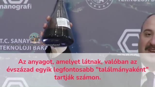 Mustafa Varank török ipari/technológiai miniszter: grafénból idegsejthez kapcsolódó eszköz gyártható