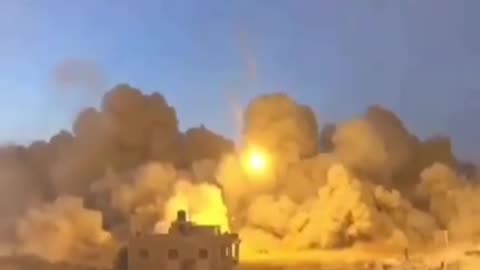 Insane Airstrike on What IDF Says is Hamas Training Camp(Southern Gaza)