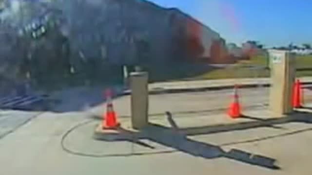 RARE Pentagon 9/11 Surveillance Video (Plane Or Missile)