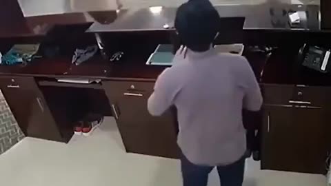 Female Kicks Crap Out Of Man