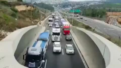 Slow Roll Trucks in Israel