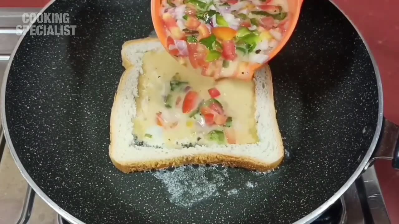 Breakfast Recipe | Egg Toast Recipe | Quick and Easy Recipe,Just 10 minutes Egg Toast recipe