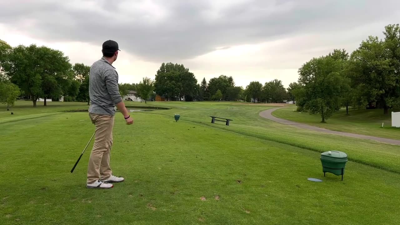 Playing Golf in a Thunderstorm