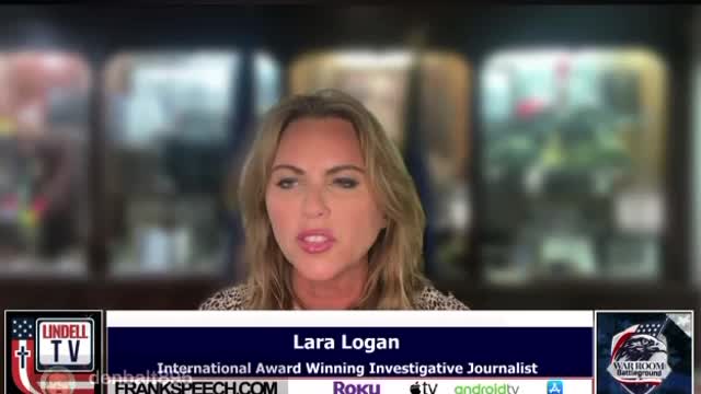 Lara Logan with Steve Bannon