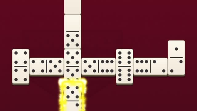 Playing Gold Dominoes (Skills) on my Phone, The winner get $3