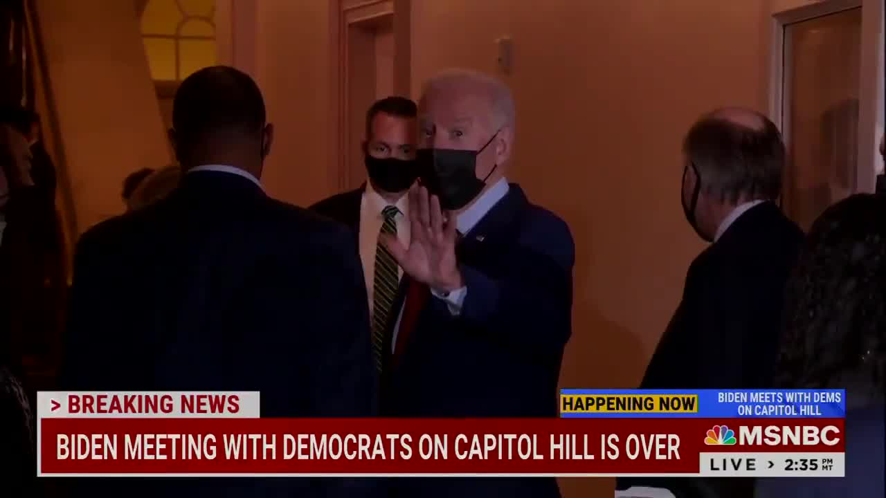 666! Joe Biden says it doesn't matter when the infrastructure bill goes through