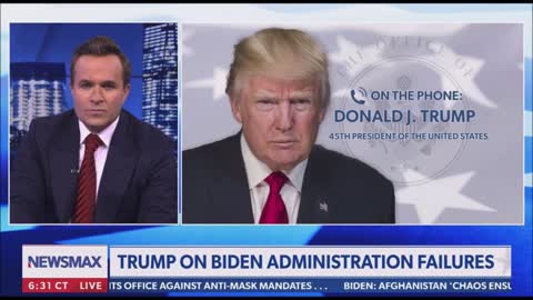 Greg Kelly with President Trump 8-18-2021