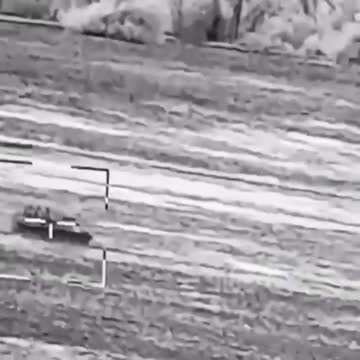 Ukrainian Stugna-P ATGM hit on a Russian BTR APC