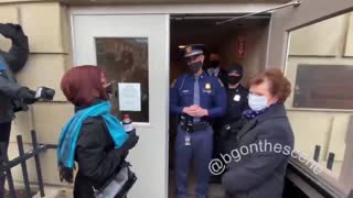 Chaos as State Police BLOCK Self-Described "GOP Electors" From MI Capitol During Vote