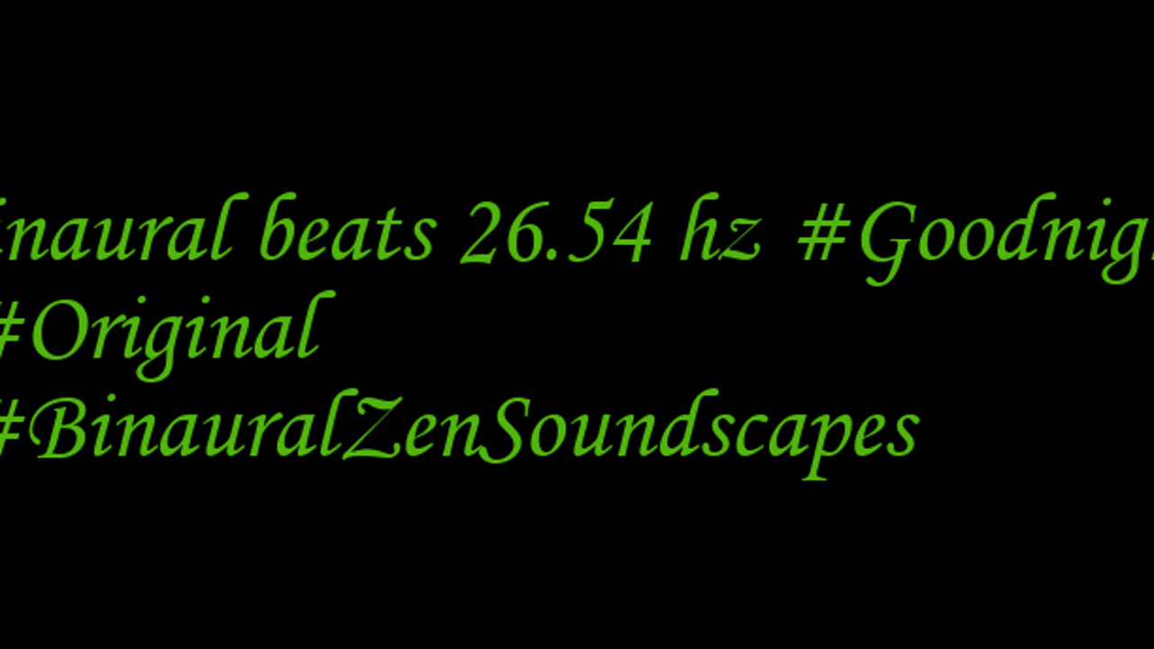 binaural_beats_26.54hz_RelaxationTechniques AudioSphereRelaxation BinauralDetox