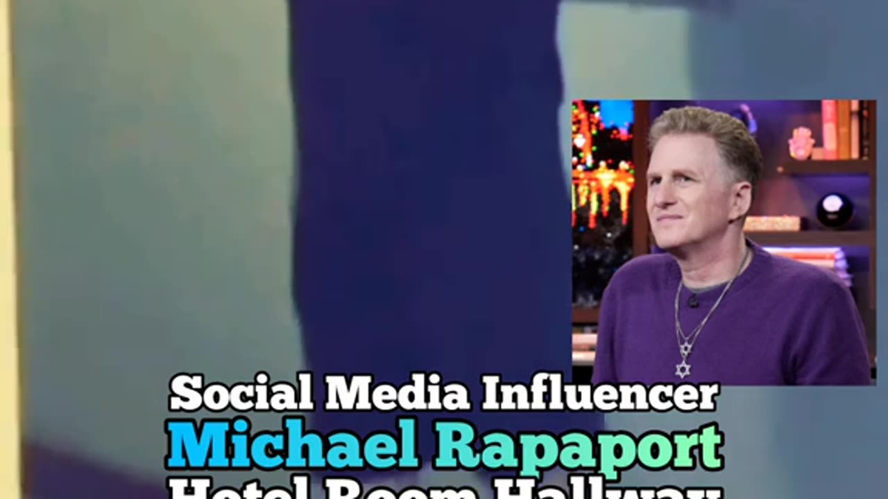 Michael Rapaport caught red handed