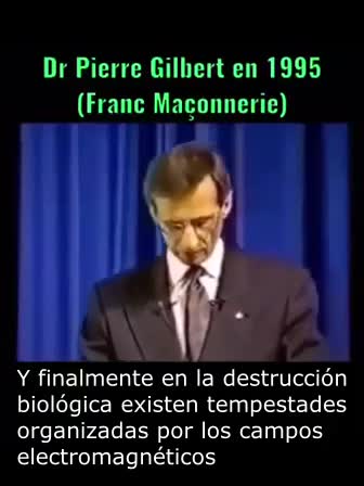 EN 1995 LE Dr PIERRE GILBERT , EXPLIQUE LE PROGRAMME PRÉVU AUX HUMAINS !!!