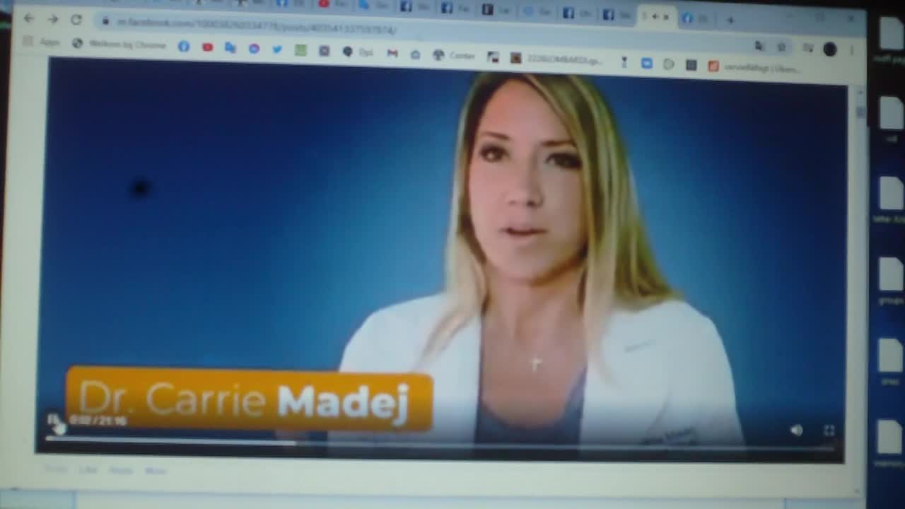 Possible secret nano-tech in Corona <vaccines>?? Dr. Carrie Madej