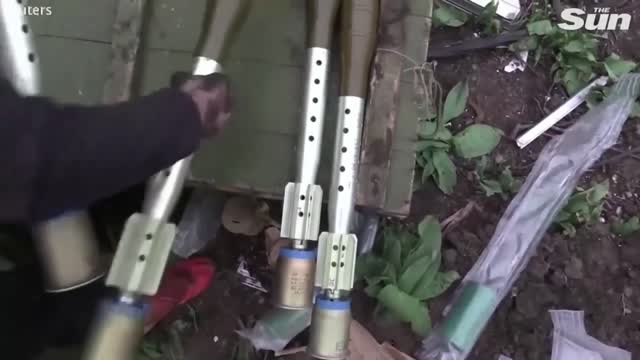 Troops In Tanks Move In The Ukraine-Russia War