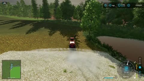 farming simulator 22 transporting limestone