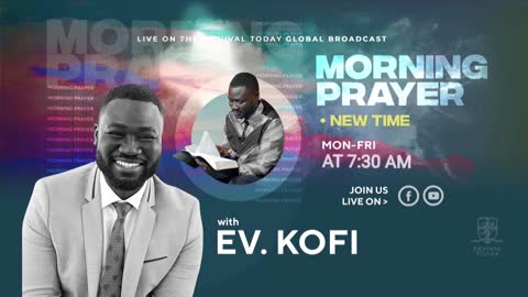 06.30 Morning Prayer with Ev. Kofi