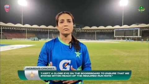 Pak women Cricketer Sidra Amin on Mice