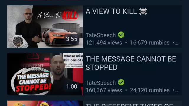 In 2 weeks Andrew Tate hits 500k