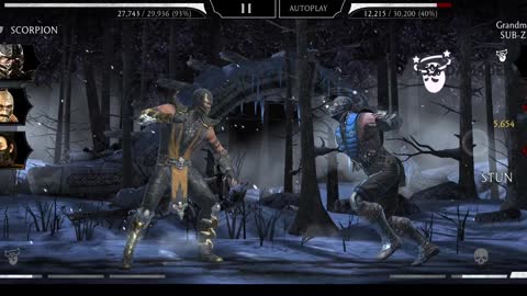 Won the game with only scorpion 🦂, #mk11,#onlinegame,#dailygames