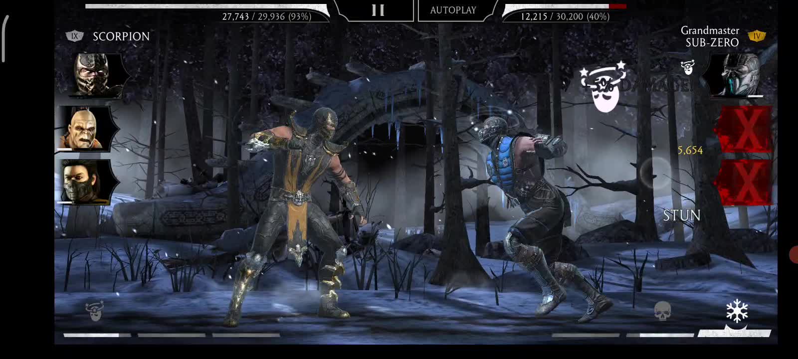 Won the game with only scorpion 🦂, #mk11,#onlinegame,#dailygames