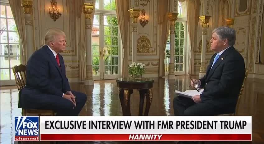 Sean Hannity interviews President Trump 09-21-2022.