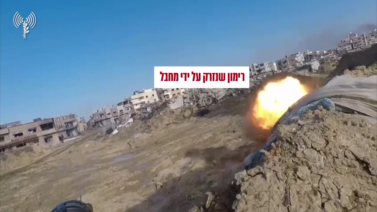 The IDF releases footage from an incident in southern Gaza over the weekend, in