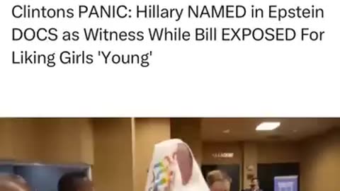 Clintons PANIC: Hillary NAMED in Epstein DOCS as Witness While Bill EXPOSED For Liking Girls 'Young