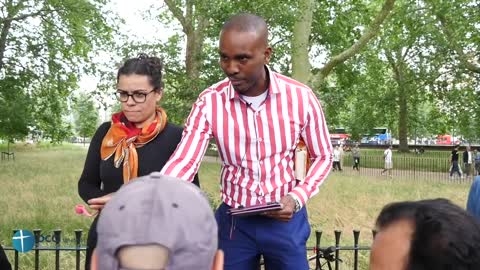 Muhammad and his Gabriel - Angel or Satan. DCCI @Speakers Corner