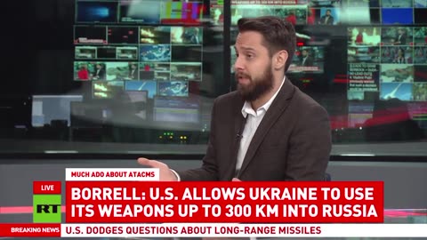 Washington allows Kiev to use its weapons up to 300km into Russia – Borrell