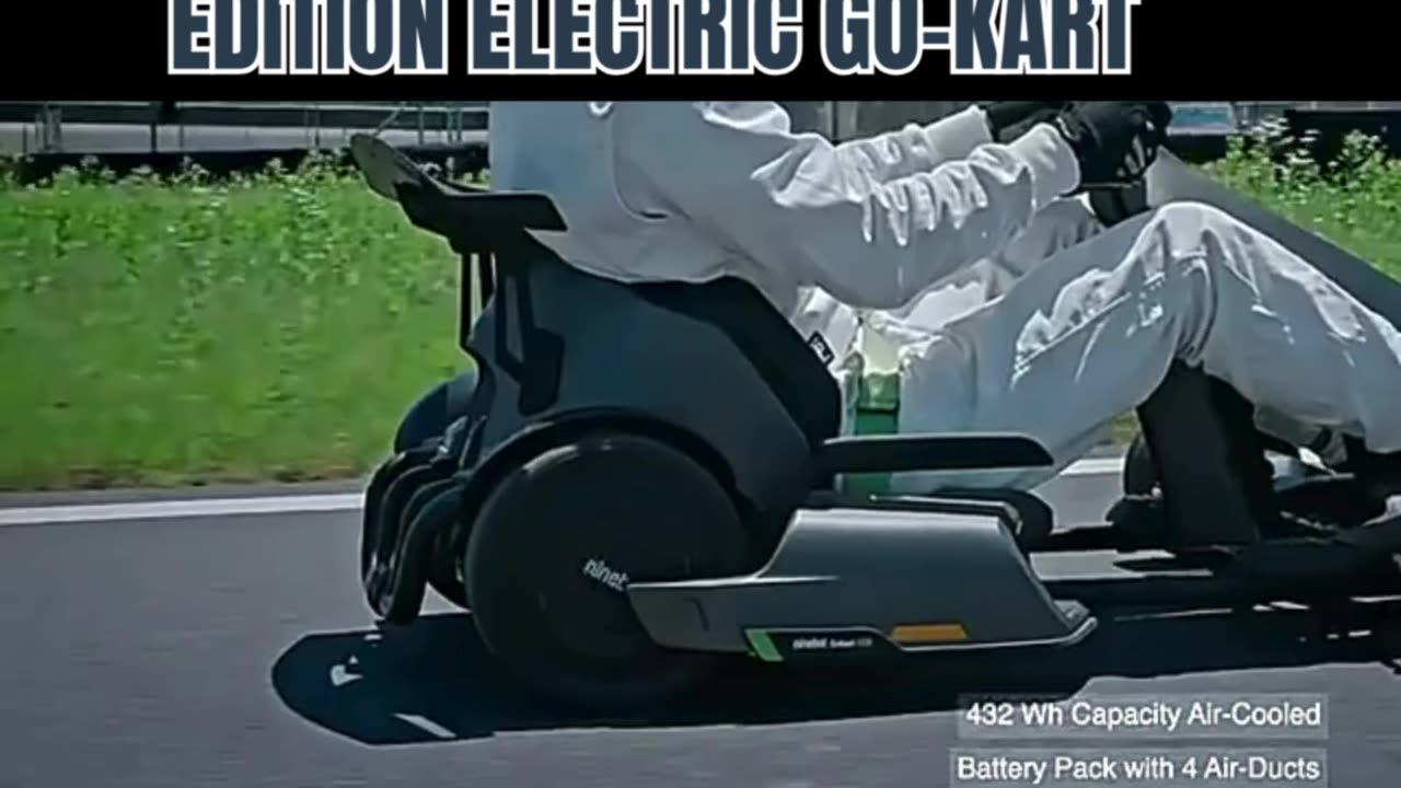 ROADROCKET Pro Lamborghini Edition Electric Go-Kart