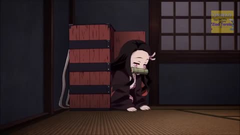 Nezuko being cute cat for 27 sec| Demon Slayer: Kimetsu no Yaiba