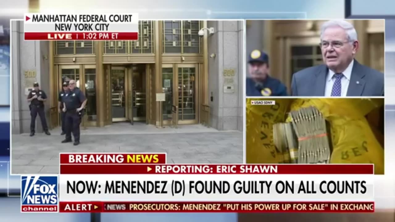 Biden's Buddy Sen Menendez Convicted Selling Govt Office