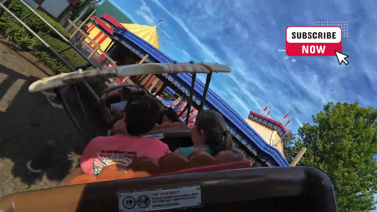 Goofy Barnstormers POV Roller Coaster