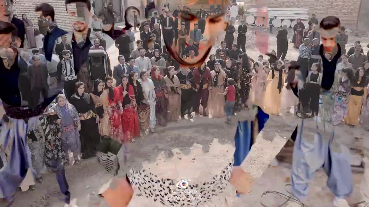 Kurdistan group dance in Nowruz