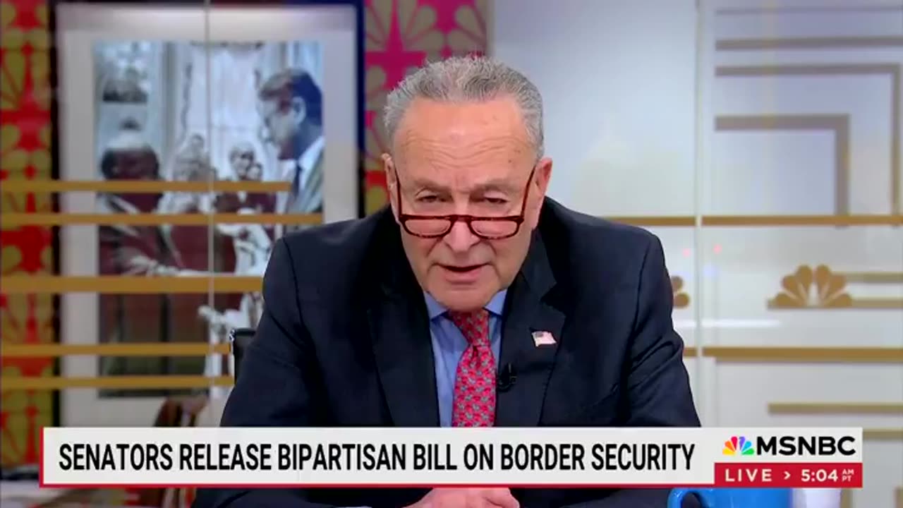 Chuck Schumer has lost his monkey mind