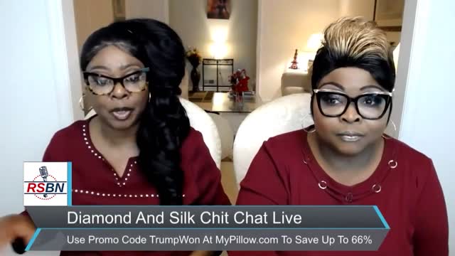 Diamond & Silk Chit Chat About the Apple Pregnant Man Emoji 2/3/22