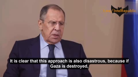 🇷🇺🇮🇱🇵🇸"DECADES-LONG CATASTROPHE" if Israel continues.... LAVROV